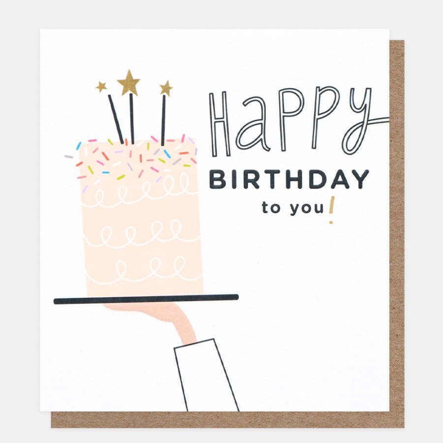 Online Caroline Gardner Happy Birthday To You Cake Birthday Card