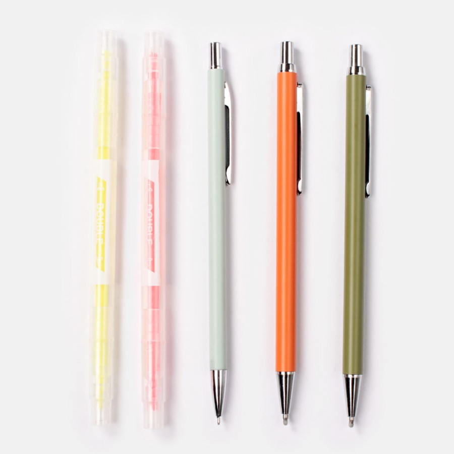 Wholesale CAROLINE GARDNER Essential Desk Set Of 5 Pens