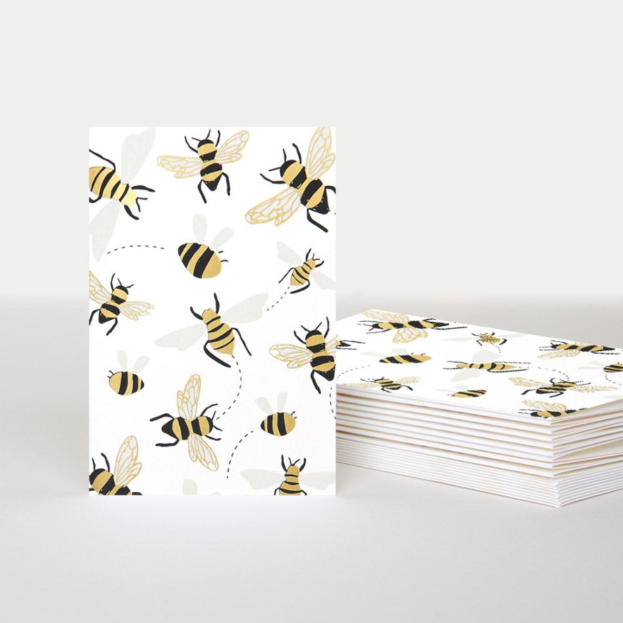 Best Caroline Gardner Bees Blank Notecards Pack Of 10