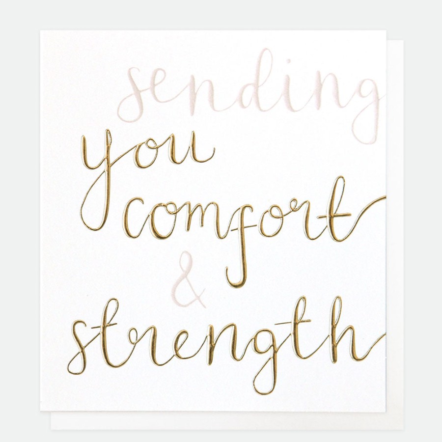 New Caroline Gardner Sending Courage & Strength Sympathy Card