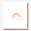 Wholesale Caroline Gardner Rainbow New Baby Card