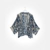 Online ONE HUNDRED STARS Blue Jaipur Short Kimono