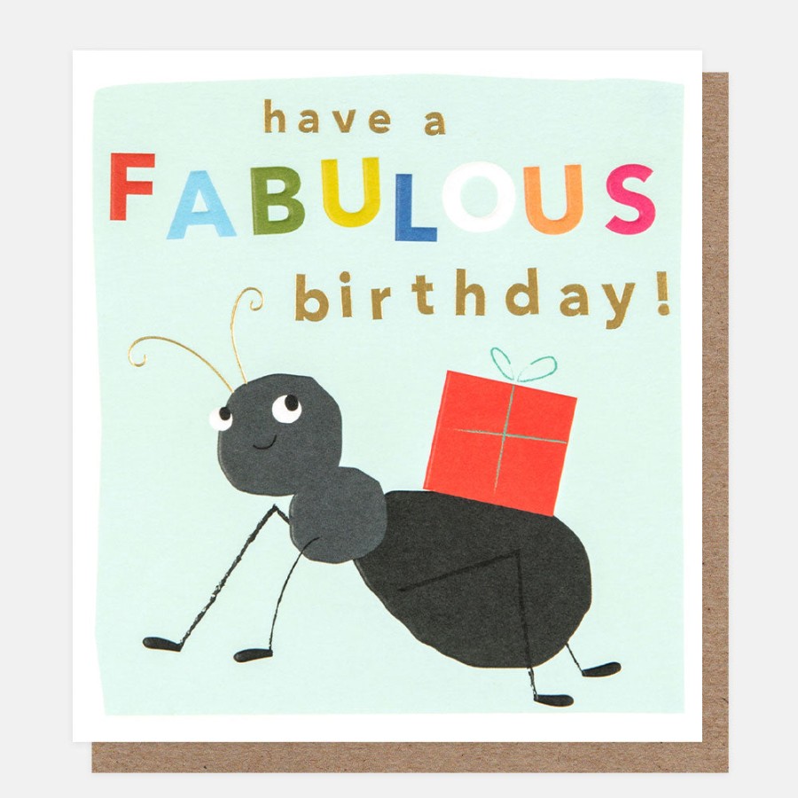 Hot CAROLINE GARDNER Have A Fabulous Birthday Ant Birthday Card