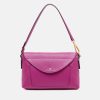 Clearance GIANNI Hot Pink Leather Brooke Flap Bag