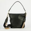 Online GIANNI Nero Leather Mina Crossbody Bag