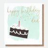 Hot Caroline Gardner Cake Birthday Card For Dad