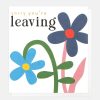 New CAROLINE GARDNER Blue Daisy Sorry You Are Leaving Card