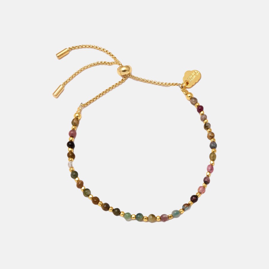 Clearance ESTELLA BARTLETT Gold Plated Tourmaline Amelia Bracelet