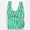 Clearance BAGGU Green Stripe Shopper Bag