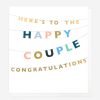 Wholesale Caroline Gardner Heres To The Happy Couple Bunting Wedding Card