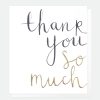 Clearance Caroline Gardner Calligraphy Thank You Card