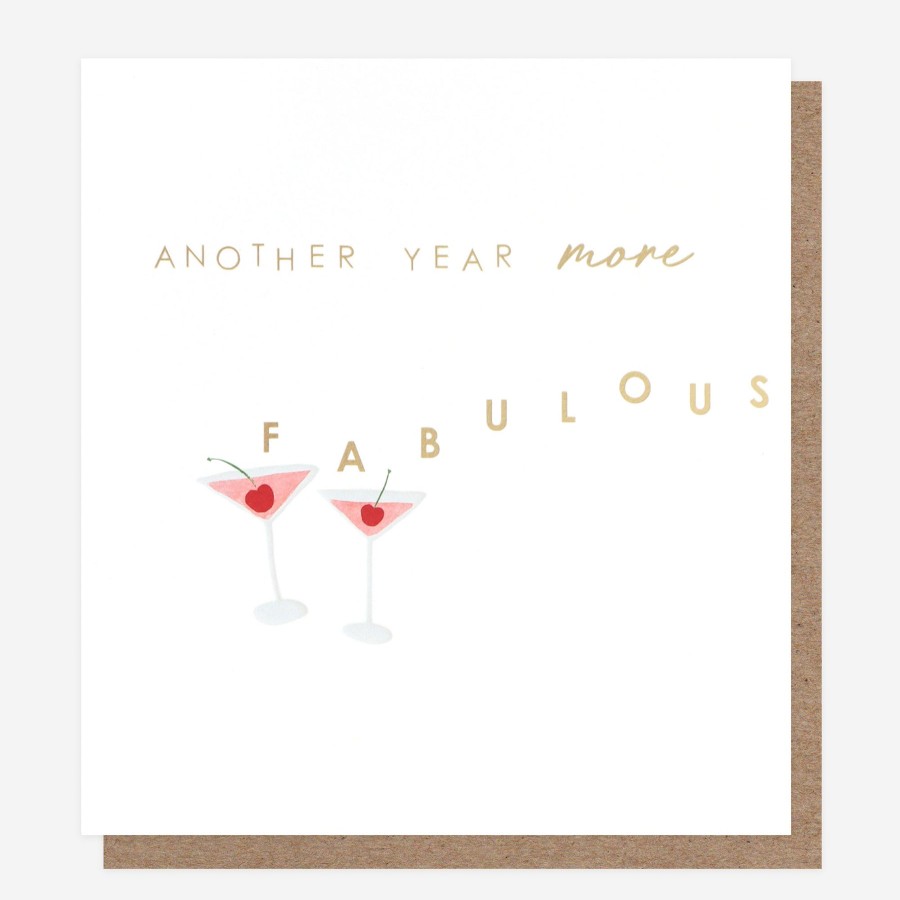 Clearance Caroline Gardner Fabulous Cocktails Birthday Card