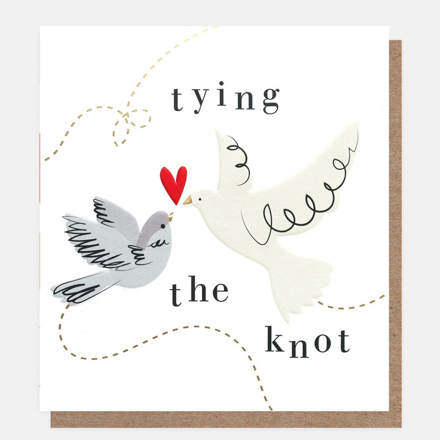 Online Caroline Gardner Birds Wedding Card