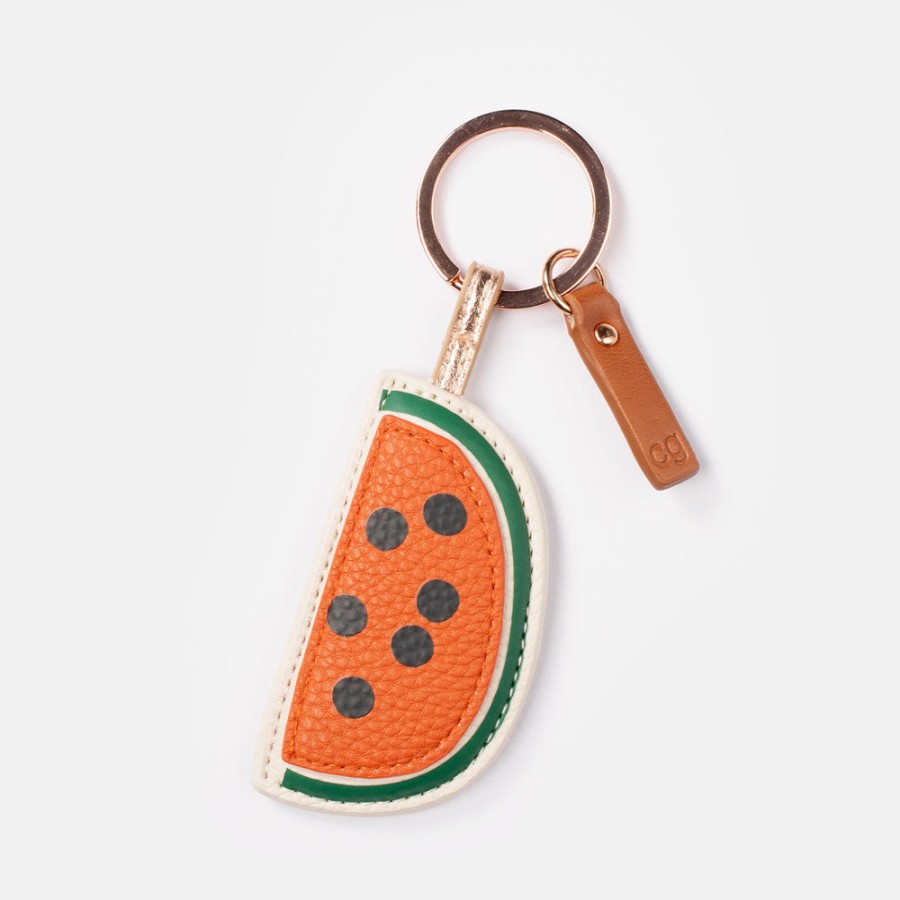 Clearance CAROLINE GARDNER Watermelon Novelty Keyring