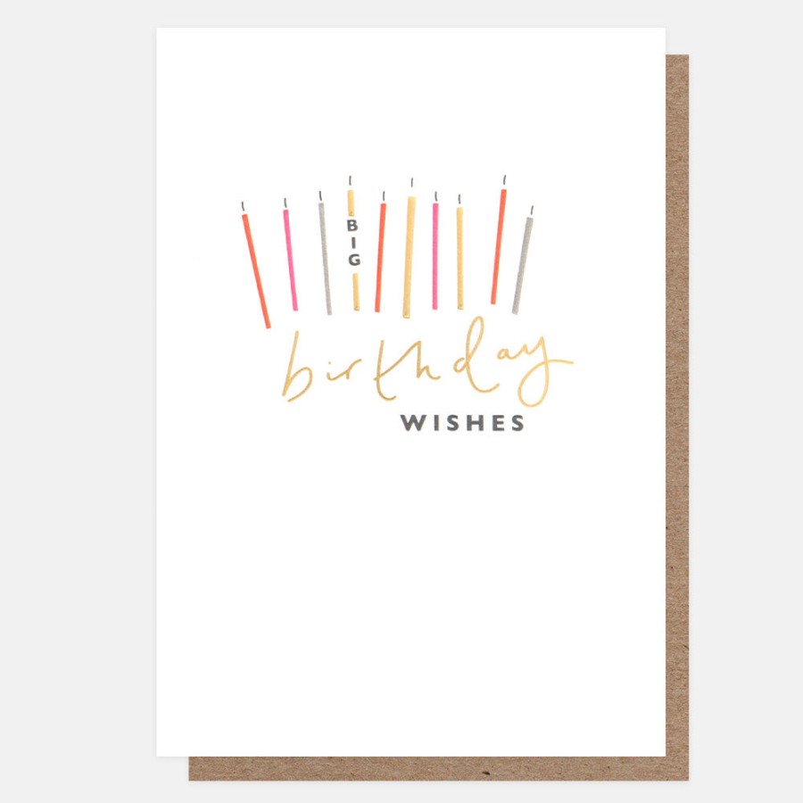 Best Caroline Gardner Big Candles Birthday Card