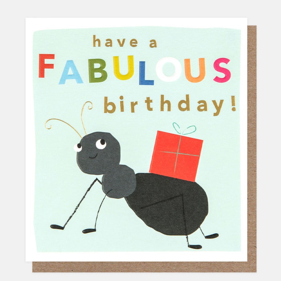 Best CAROLINE GARDNER Have A Fabulous Birthday Ant Birthday Card