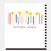 New CAROLINE GARDNER Pom Pom Candles Birthday Card