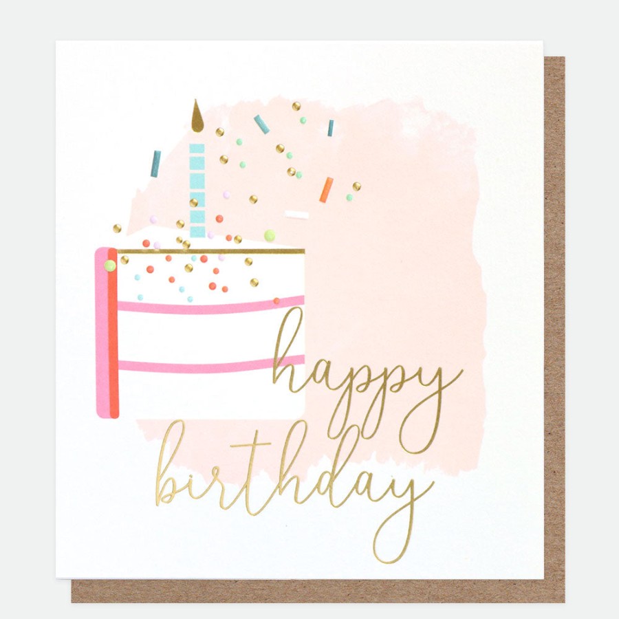 Hot Caroline Gardner Cake Birthday Card