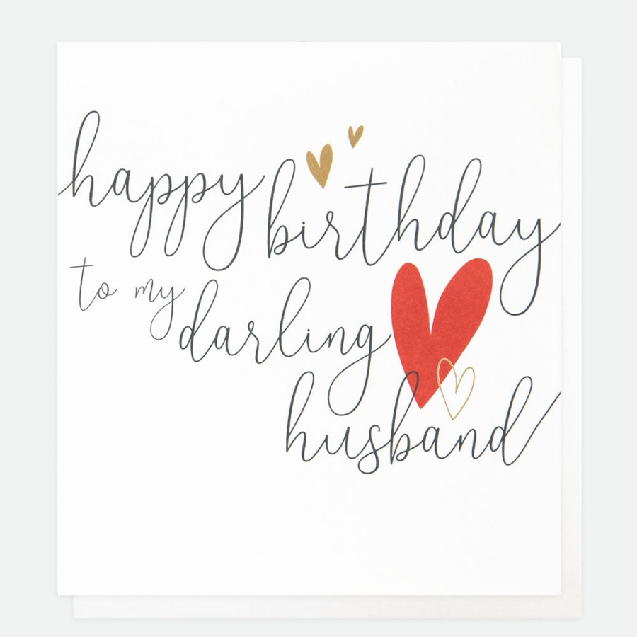 New Caroline Gardner Happy Birthday Card For Husband