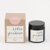 Wholesale Caroline Gardner Cedar & Geranium Soy Wax Travel Candle