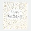 New Caroline Gardner Gold Berries & Calligraphy Birthday Card