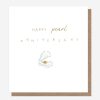 Best Caroline Gardner Shell Pearl Anniversary Card