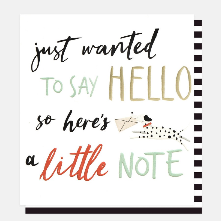 Clearance Caroline Gardner Just Wanted To Say Hello Everyday Card