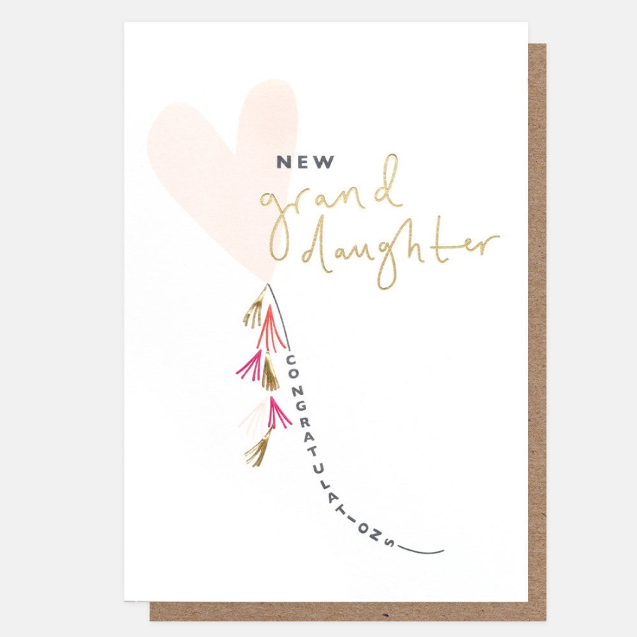 Wholesale Caroline Gardner New Granddaughter New Baby Card