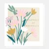 Hot Caroline Gardner Lilies Birthday Card