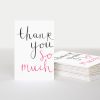 Hot Caroline Gardner So Much Thank You Notecards Pack Of 10