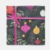 New CAROLINE GARDNER Baubles In Branches Christmas Wrapping Paper