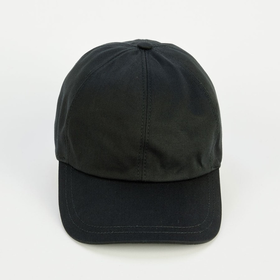 New GI'N'GI Black Cotton Baseball Cap