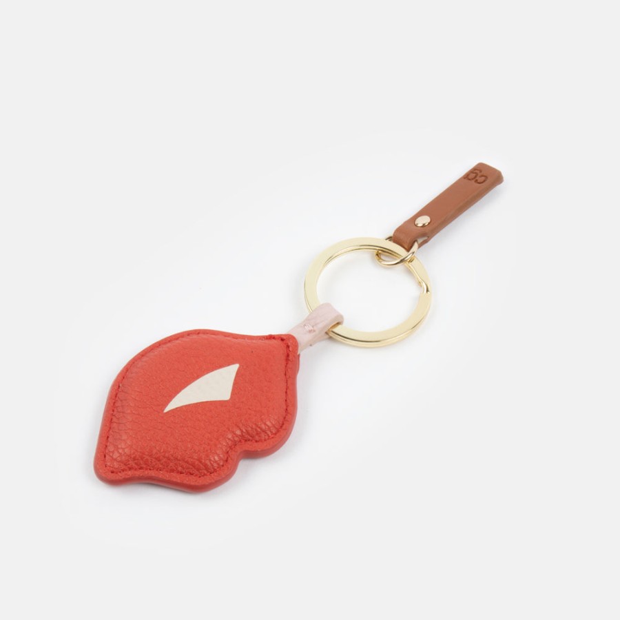 Clearance CAROLINE GARDNER Red Lips Keyring