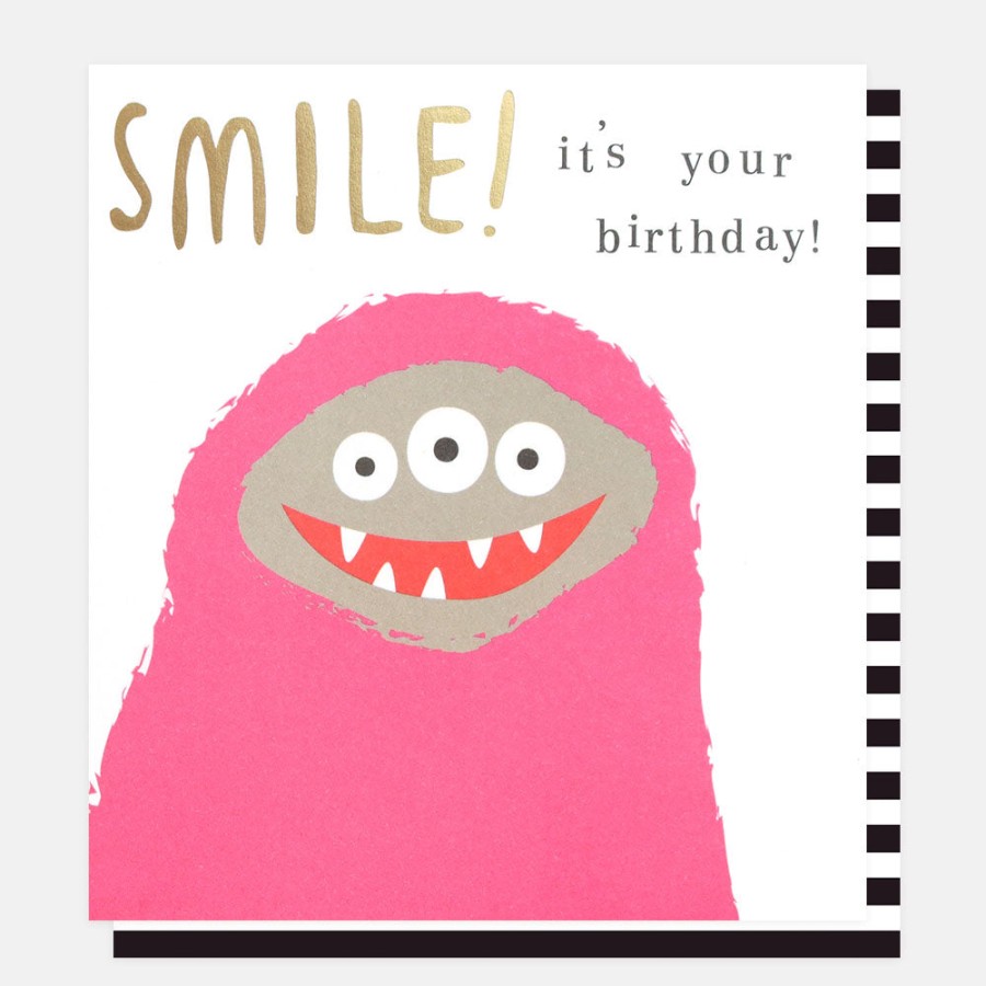 Wholesale Caroline Gardner Smile Birthday Card