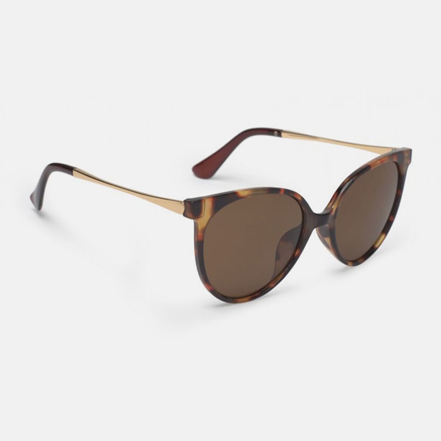 Clearance CHARLY THERAPY Tortoise Angele Cat-Eye Sunglasses