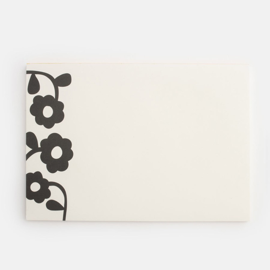 Hot CAROLINE GARDNER Mono Floral Desk Pad