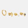 Wholesale ESTELLA BARTLETT Gold Plated Nature Stud Earrings