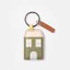 Best CAROLINE GARDNER Khaki/Pink House Novelty Keyring