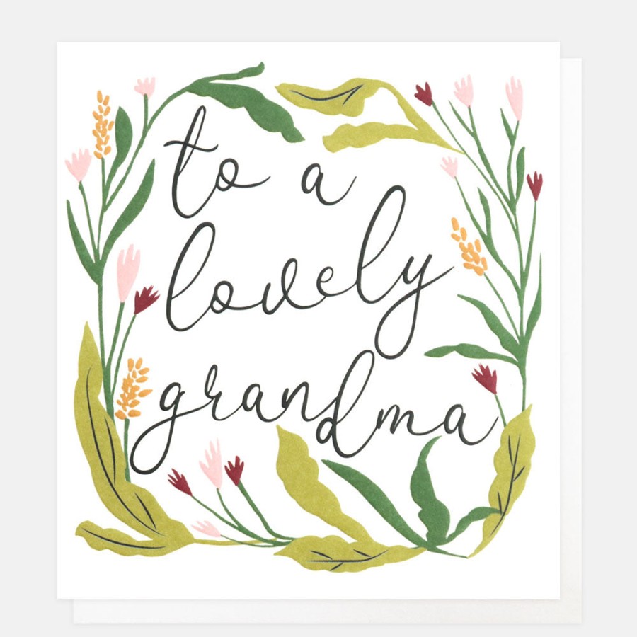 New CAROLINE GARDNER Wild Flower Birthday Card For Grandma