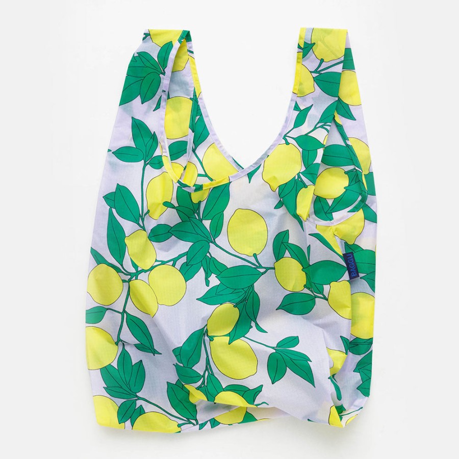 Online BAGGU Lemon Shopper Bag