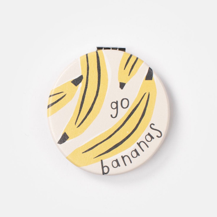 Clearance CAROLINE GARDNER Go Bananas Pocket Mirror