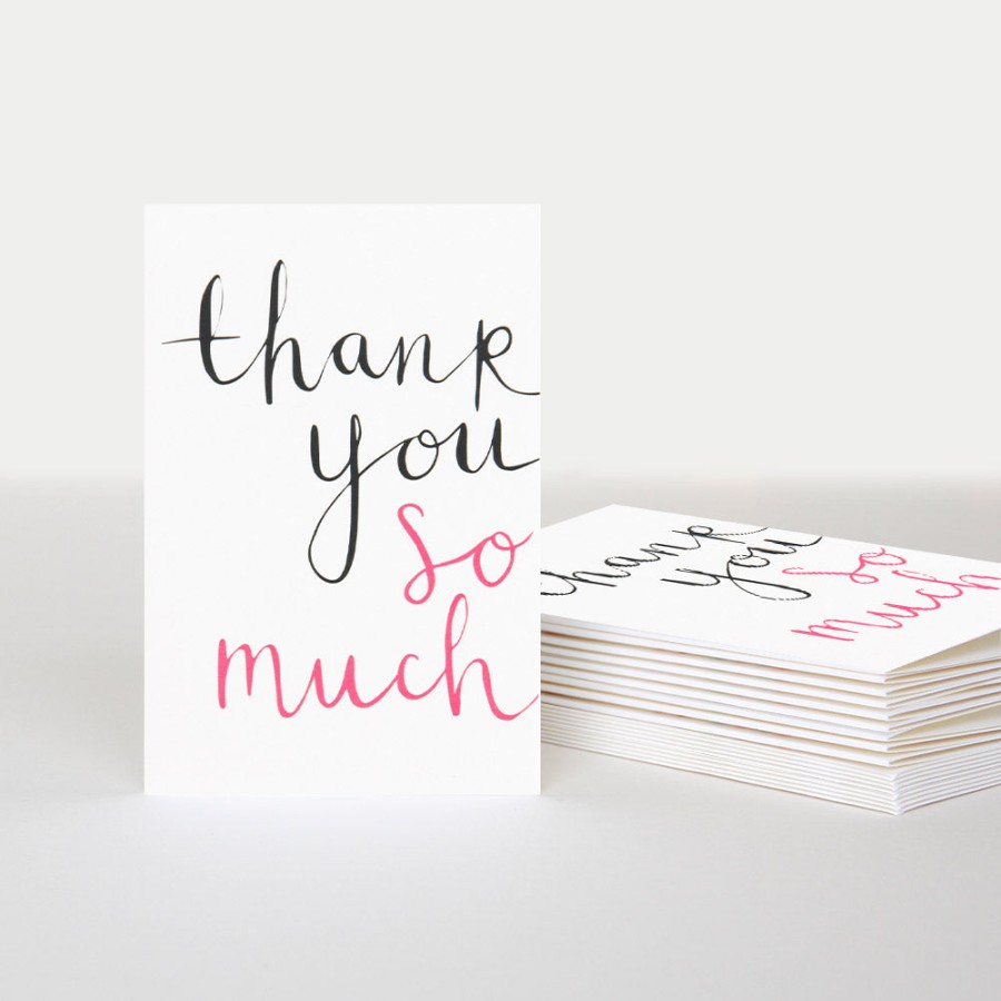 Clearance Caroline Gardner So Much Thank You Notecards Pack Of 10