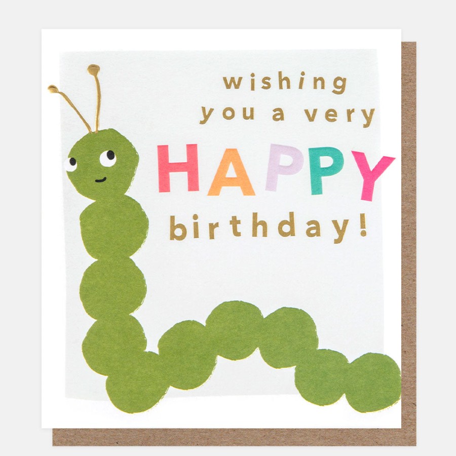 Best CAROLINE GARDNER Wishing You A Very Happy Birthday Caterpillar Birthday Card