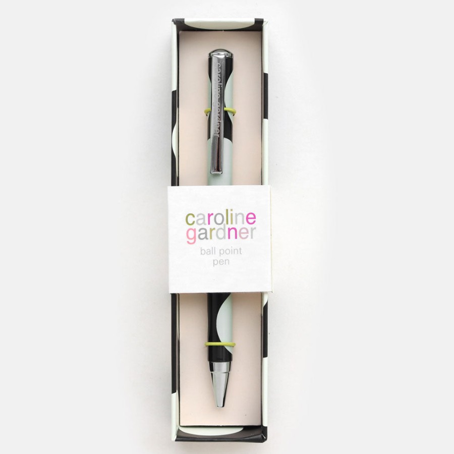 New Caroline Gardner Charcoal Spot Boxed Pen