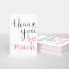 New Caroline Gardner So Much Thank You Notecards Pack Of 10