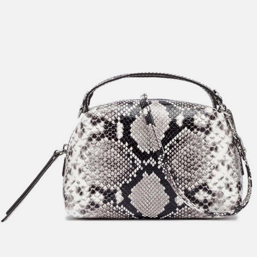 Clearance GIANNI Snake Leather Small Alifa Bag