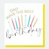 Clearance Caroline Gardner Best Birthday Card For Dad