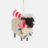 Wholesale SASS u0026 BELLE Sheep With Fairy Lights Felt Christmas Tree Decoration