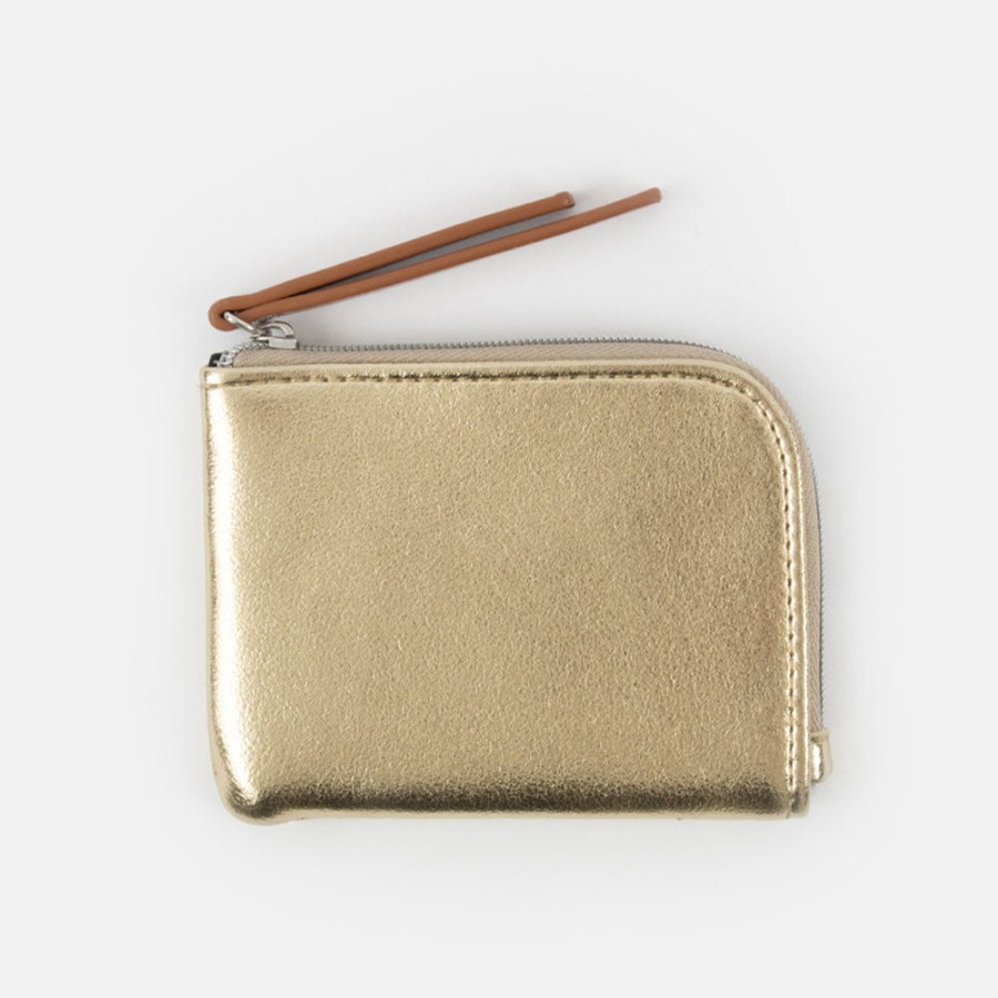 Hot CAROLINE GARDNER Gold Corner Purse