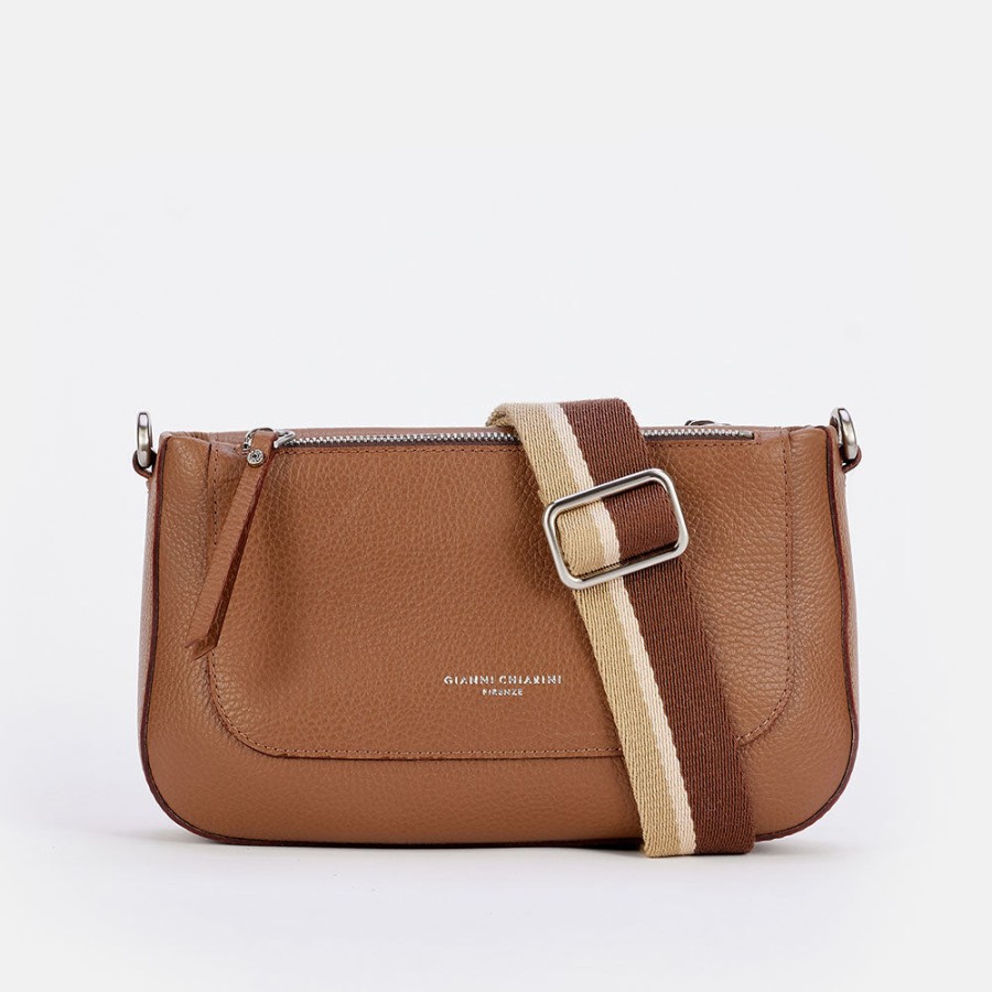 Clearance GIANNI Brown Leather Ally Bag